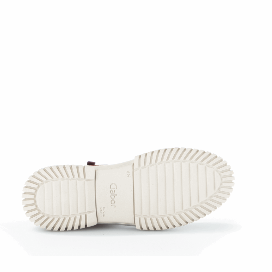 Sneaker Botte Gabor Rouge Foncé | Exclusif